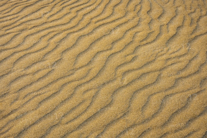 Close-up of rippled sand