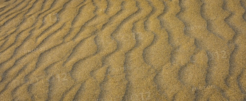 Close-up of rippled sand