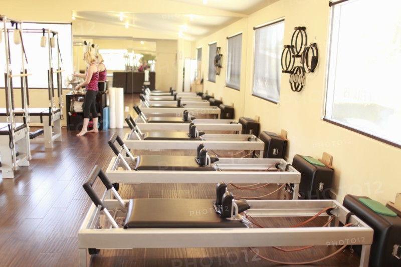 Pilates studio interior