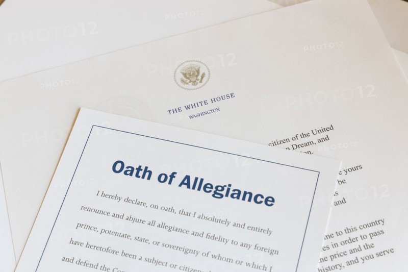 Oath of Allegiance document