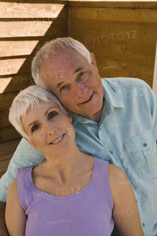 Portrait of senior couple