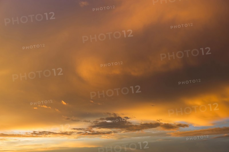 Golden clouds at sunrise
