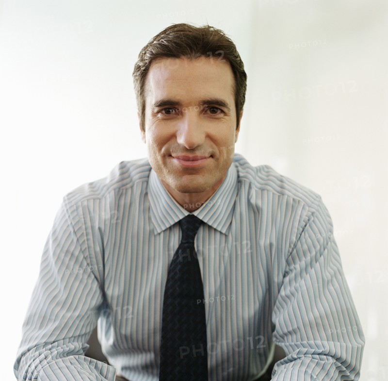 Portrait of smiling businessman