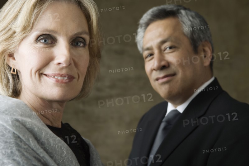 Portrait of mature business people