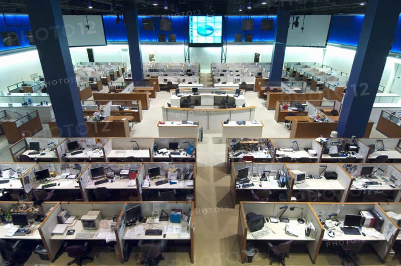 Large open space office