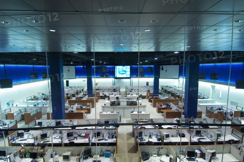 Large open space office