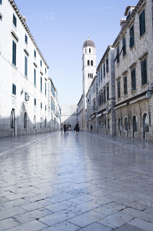 Croatia, Empty street in old town