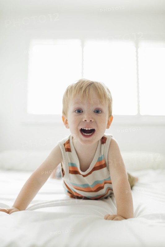 Portrait of smiling boy