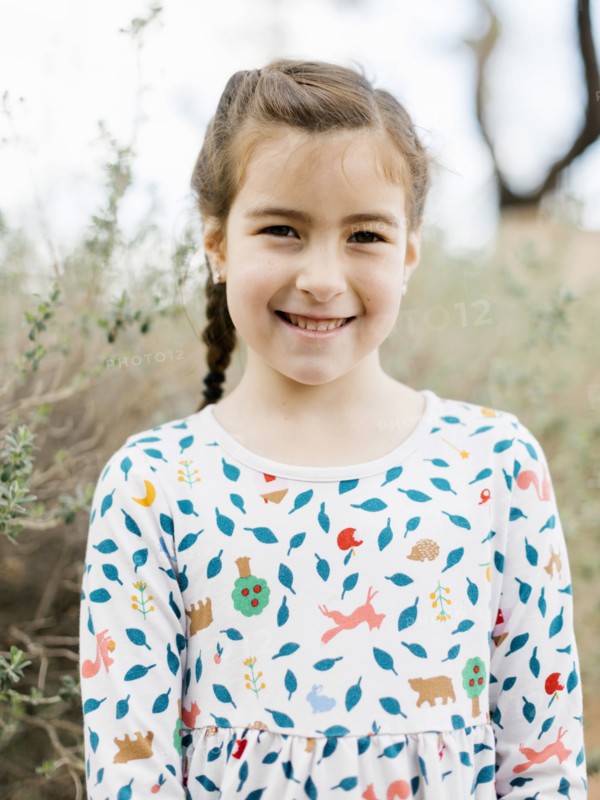 Portrait of smiling girl