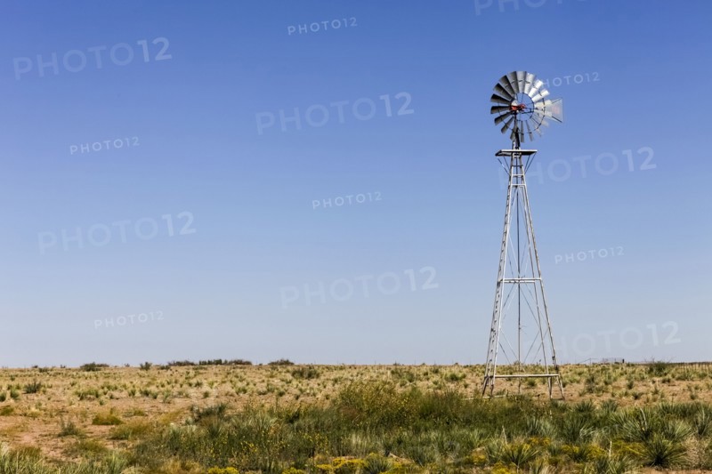 Rustic old windmill
