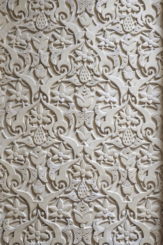 Relief detail in Monseratte Palace