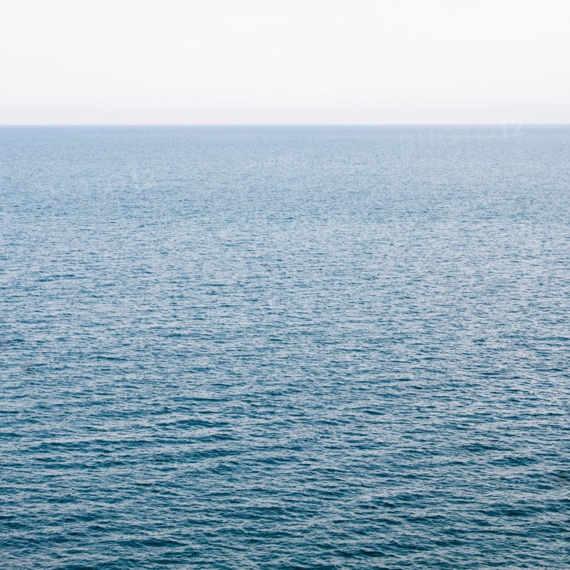 Smooth surface of sea