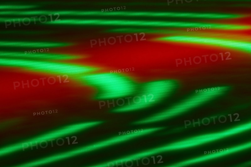 Green and red light streaks background