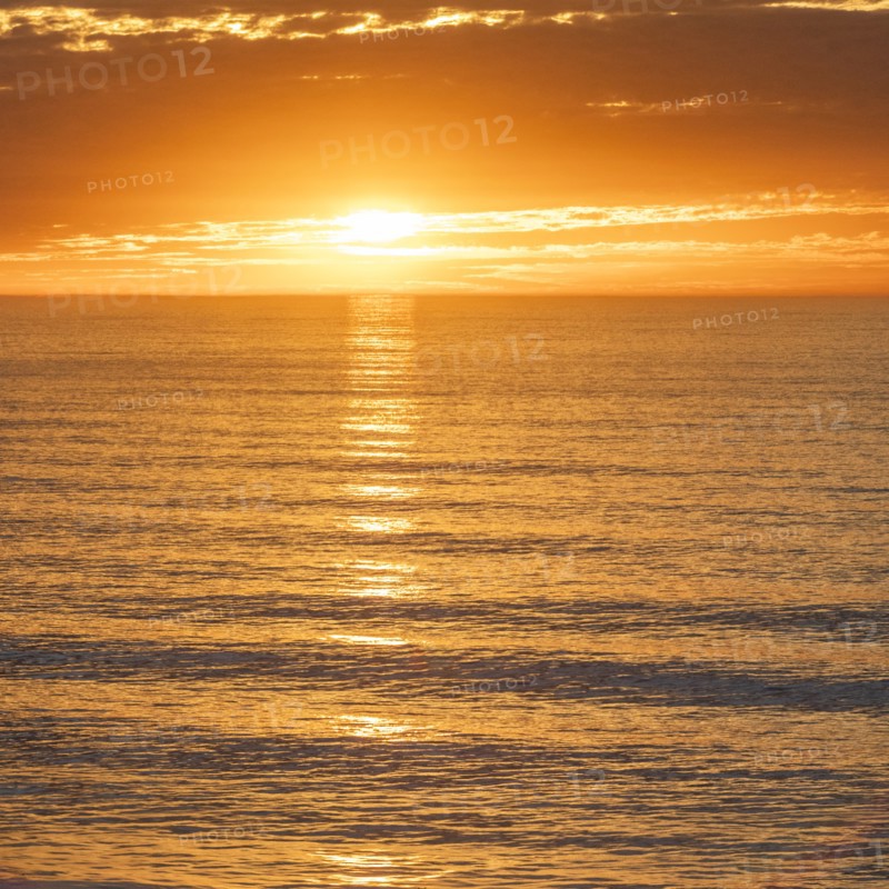 Big Sur seascape at sunset