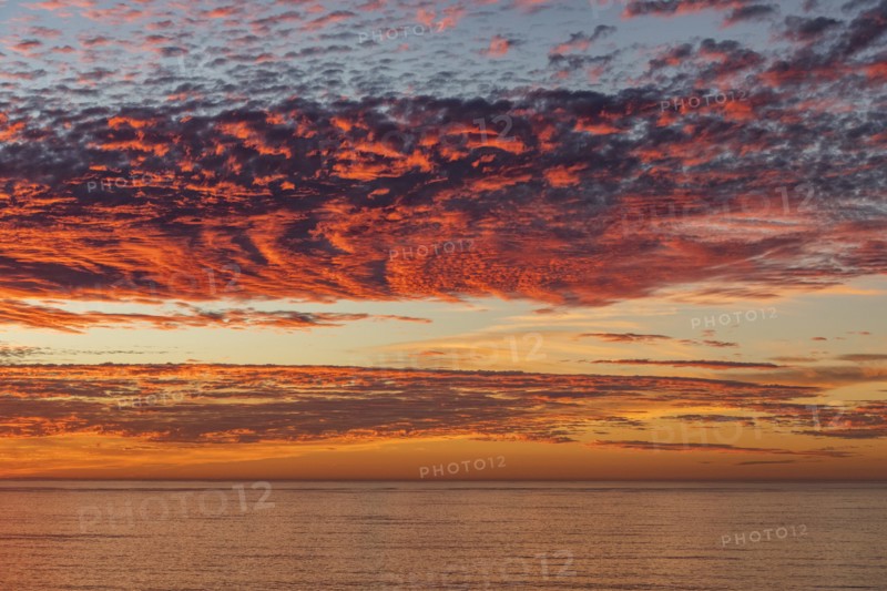 Big Sur seascape at sunset