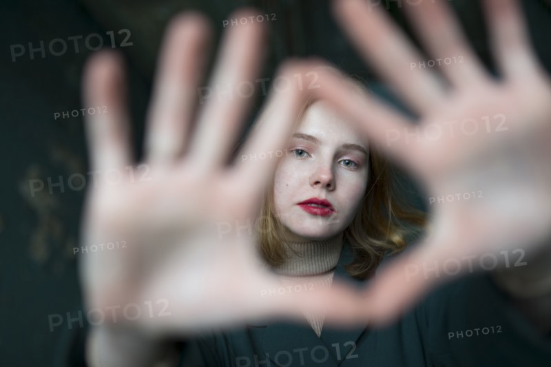 Portrait of teenage girl