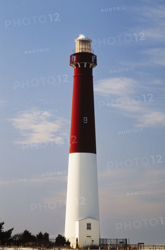 Lighthouse against sky, Barnegat Light, New Jersey, USA