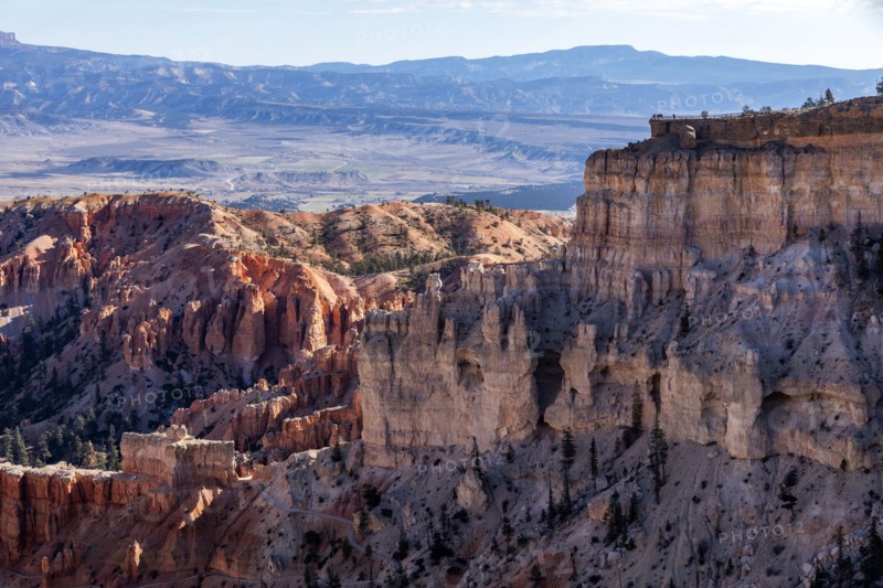 Sandstone rock formations in Bryce Canyon National Park, , Utah, USA