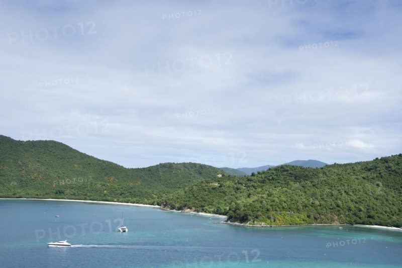 USA, Virgin Islands, St. John, Francis Bay and Maho Bay, St. John, United States Virgin Islands, USA