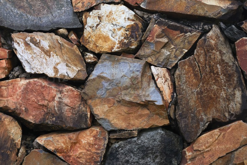 Close-up of rock wall, , St. John, US Virgin Islands