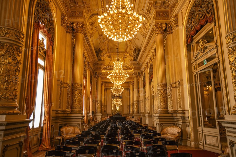 Salón Dorado (Golden Room) in Teatro Colon, Buenos Aires, , Argentina