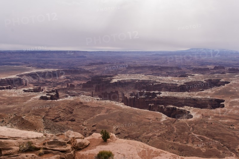 USA, Utah, Rock formations in Canyon Lands National Park, Canyon Lands National Park, Utah, USA