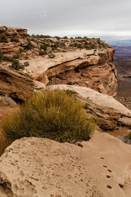 USA, Utah, Rock formations in Canyon Lands National Park, Canyon Lands National Park, Utah, USA