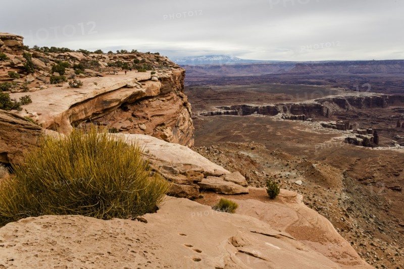 USA, Utah, Rock formations in Canyon Lands National Park, Canyon Lands National Park, Utah, USA