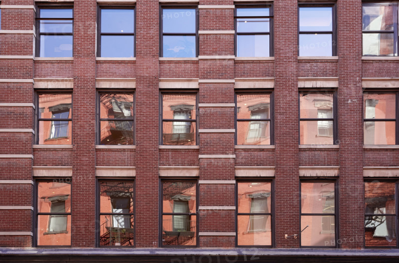 Rows of windows on facade of building
New York City, NY USA