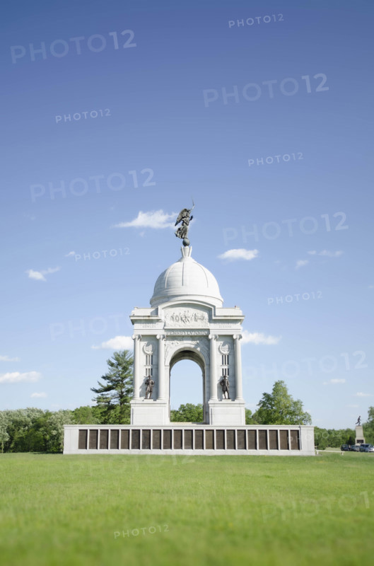 USA, Pennsylvania, Gettysburg, State of Pennsylvania Civil War Monument