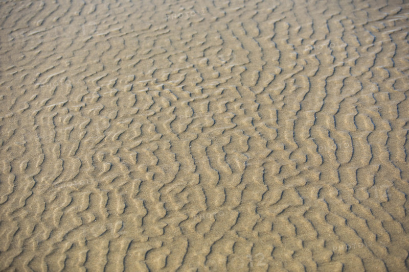 Sand patterns on beach