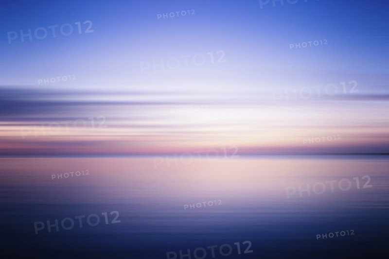 Sunset over calm Gulf of Mexico