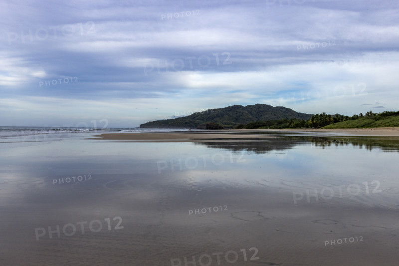 Calm Playa Grande at dawn. , Guanacaste, Costa Rica.