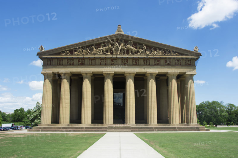 Facade of Parthenon in Centennial Park