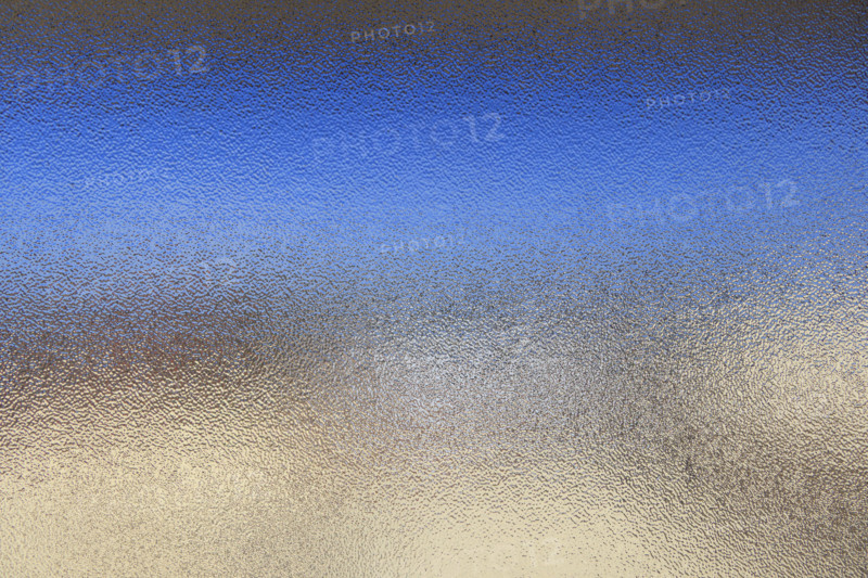 Frosted glass with abstract background