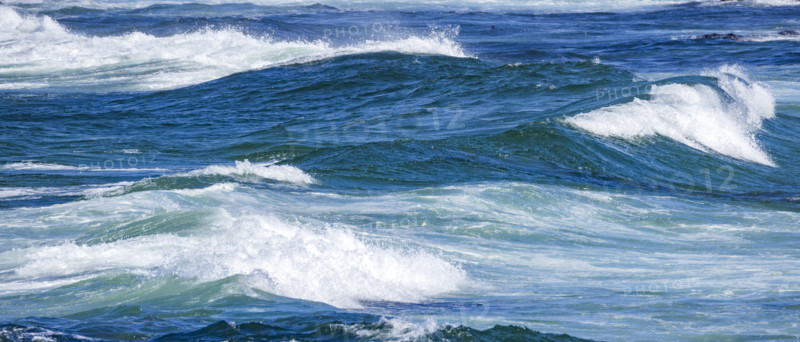 Ocean waves near 17-Mile Drive