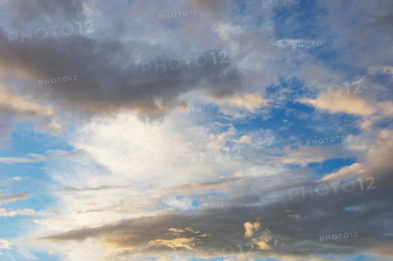 Evening sky after summer storm. Nashville, Tennessee, United States