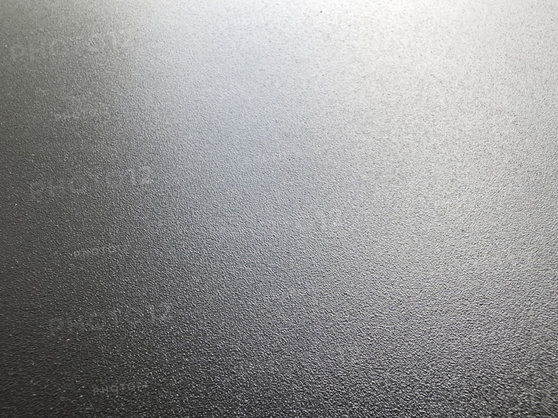 Textured black metal surface. Nashville, Tennessee, United States
