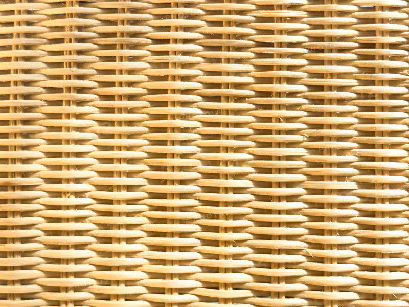 Full frame of yellow wicker. Nashville, Tennessee, United States