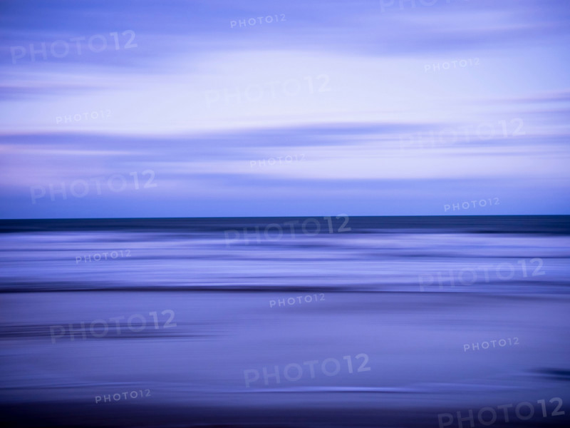 Abstract purple sea and sky. Port Douglas, Queensland, Australia