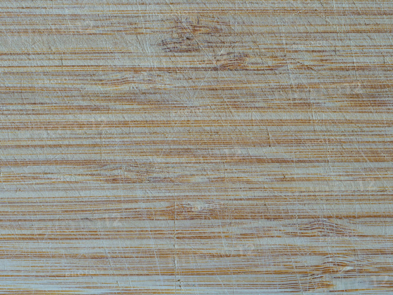 Textured surface of bamboo chopping board. Leura, New South Wales, Australia