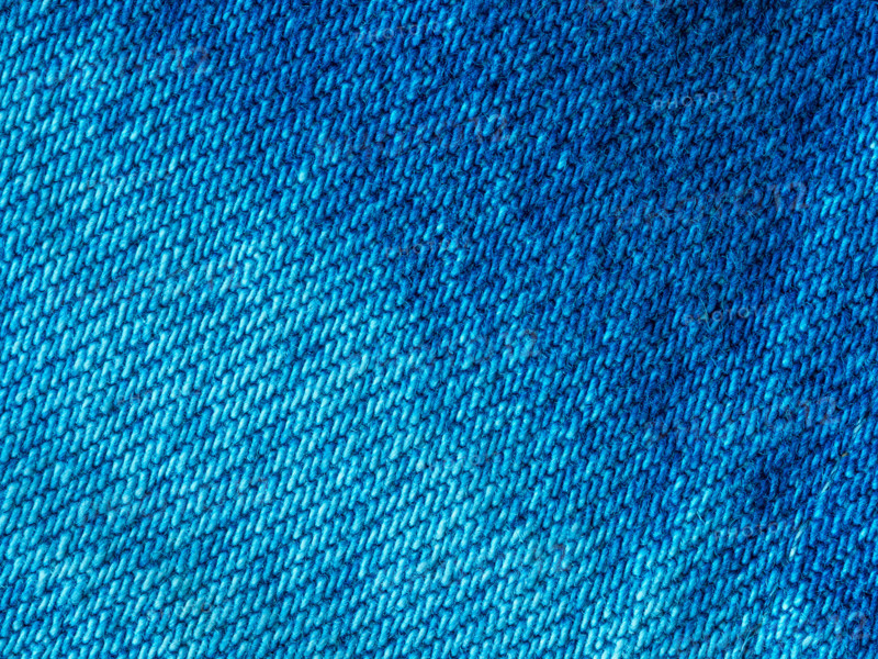 Textured detail of blue denim. Leura, New South Wales, Australia