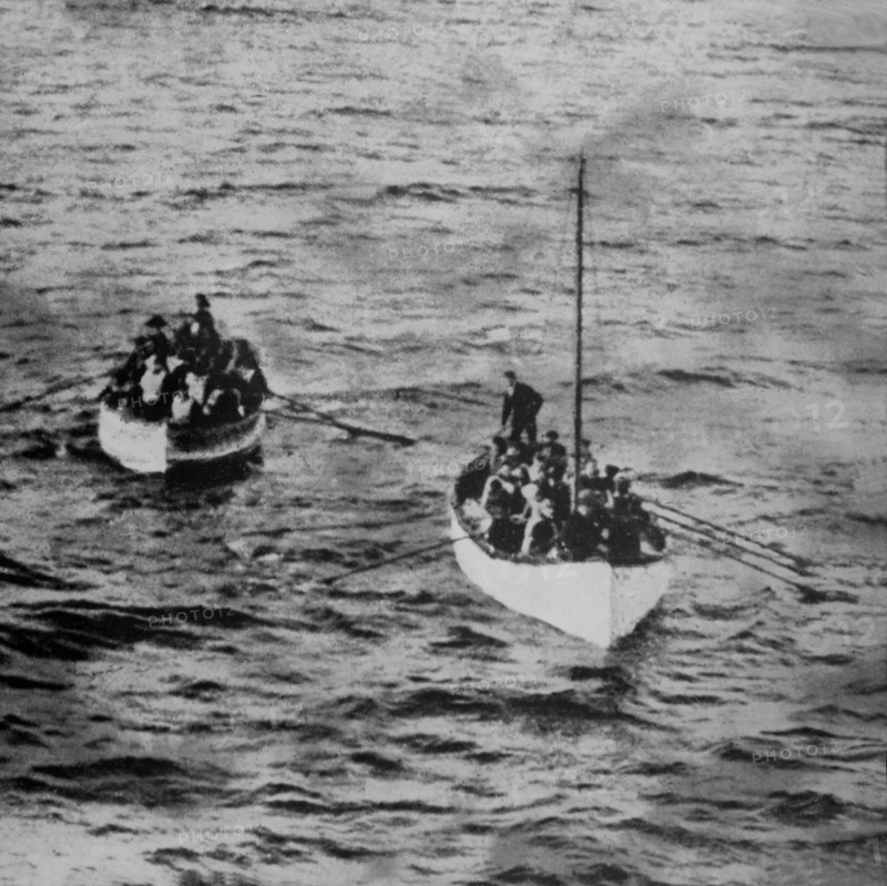 Les canots de sauvetage du Titanic