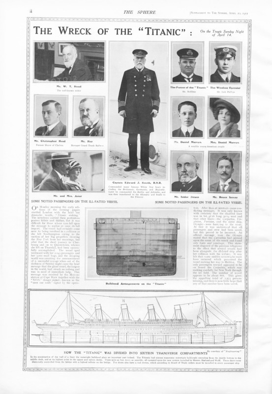 Le naufrage du Titanic