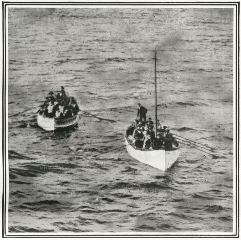 Sauvetage des survivants du RMS Titanic par l’équipage du RMS Carpathia
