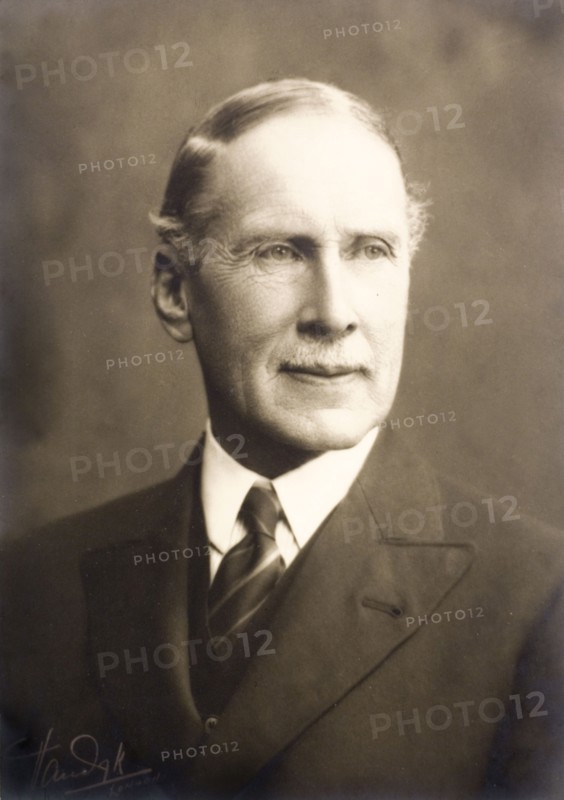 Sir Stuart Mitford Fraser. A portrait of Sir Stuart Mitford Fraser (1864-1963), a British civil servant of the British Raj, who held the title Resident of Mysore and Chief Commissioner of Coorg (Kodagu) from 1905 to 1910. London, England, circa 1925. London, London, City of, England (United Kingdom), Western Europe, Europe .