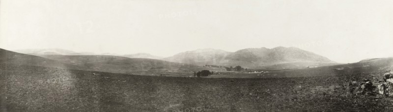 Goldfields at Lydenburg. A view of the landscape of Lydenburg, a town which came under control of the British due to the discovery of goldfields. Lydenburg, South Africa, 1903. Lydenburg, Mpumalanga, South Africa, Southern Africa, Africa.