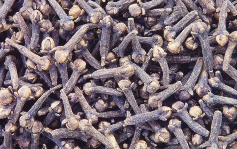 Cloves. Cloves (Syzygium aromaticum) are the aromatic dried flower buds of the clove tree (Eugenia aromatica), native to Indonesia. Cloves are commonly used in Indian cuisine as a spice, either whole or in ground form, and also used as incense in Japan and China. India. India, Southern Asia, Asia.