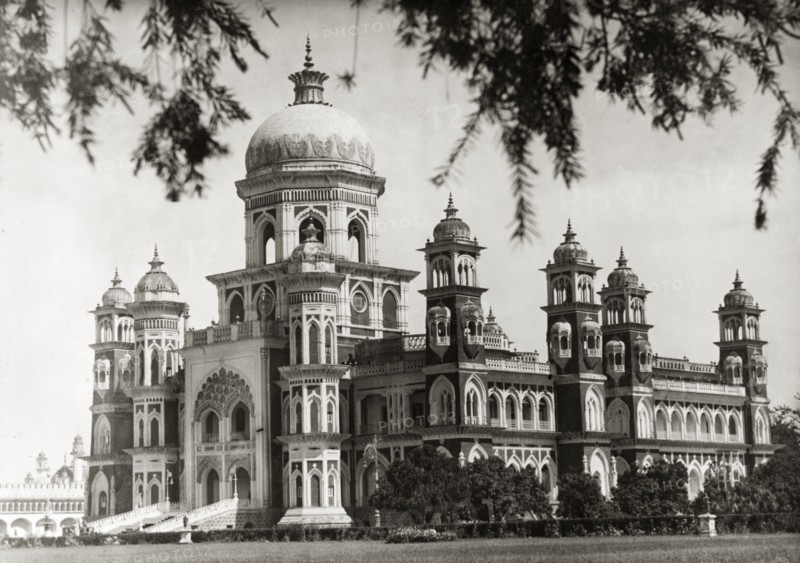 The Old Palace at Rampur. The Old Palace at Rampur. Rampur, United Provinces (Uttar Pradesh), India, April 1940.