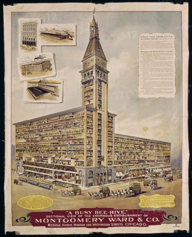 A Busy Bee Hive 1899. Created by Forbes Company